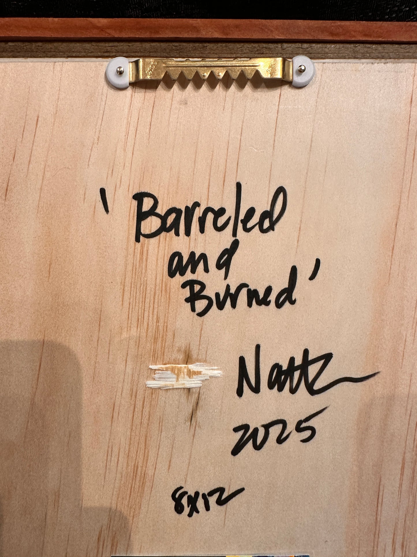 Barreled and Burned
