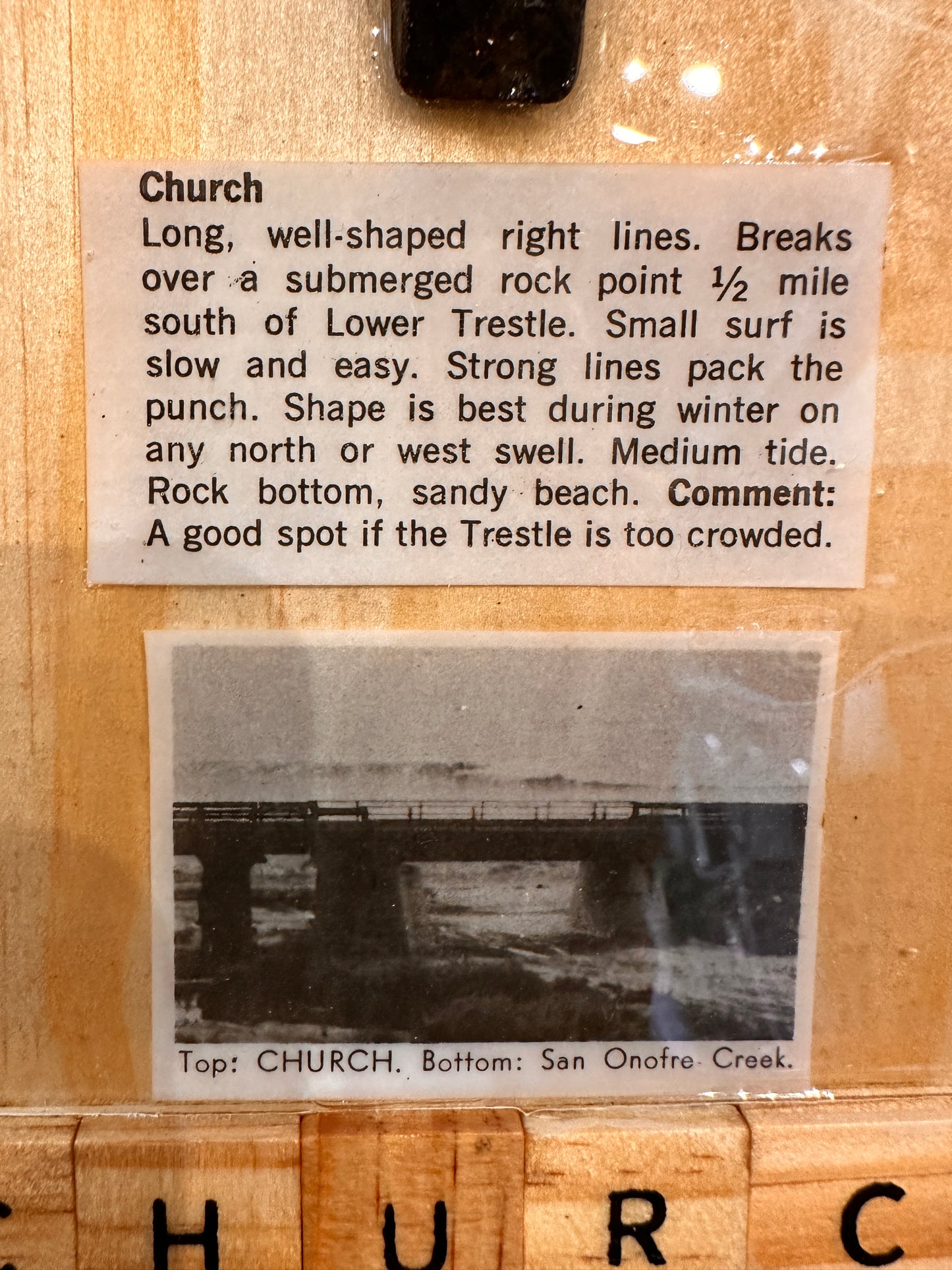Church - Trestles