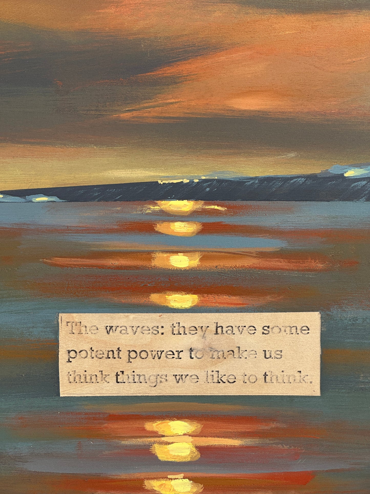 The waves have some potent power