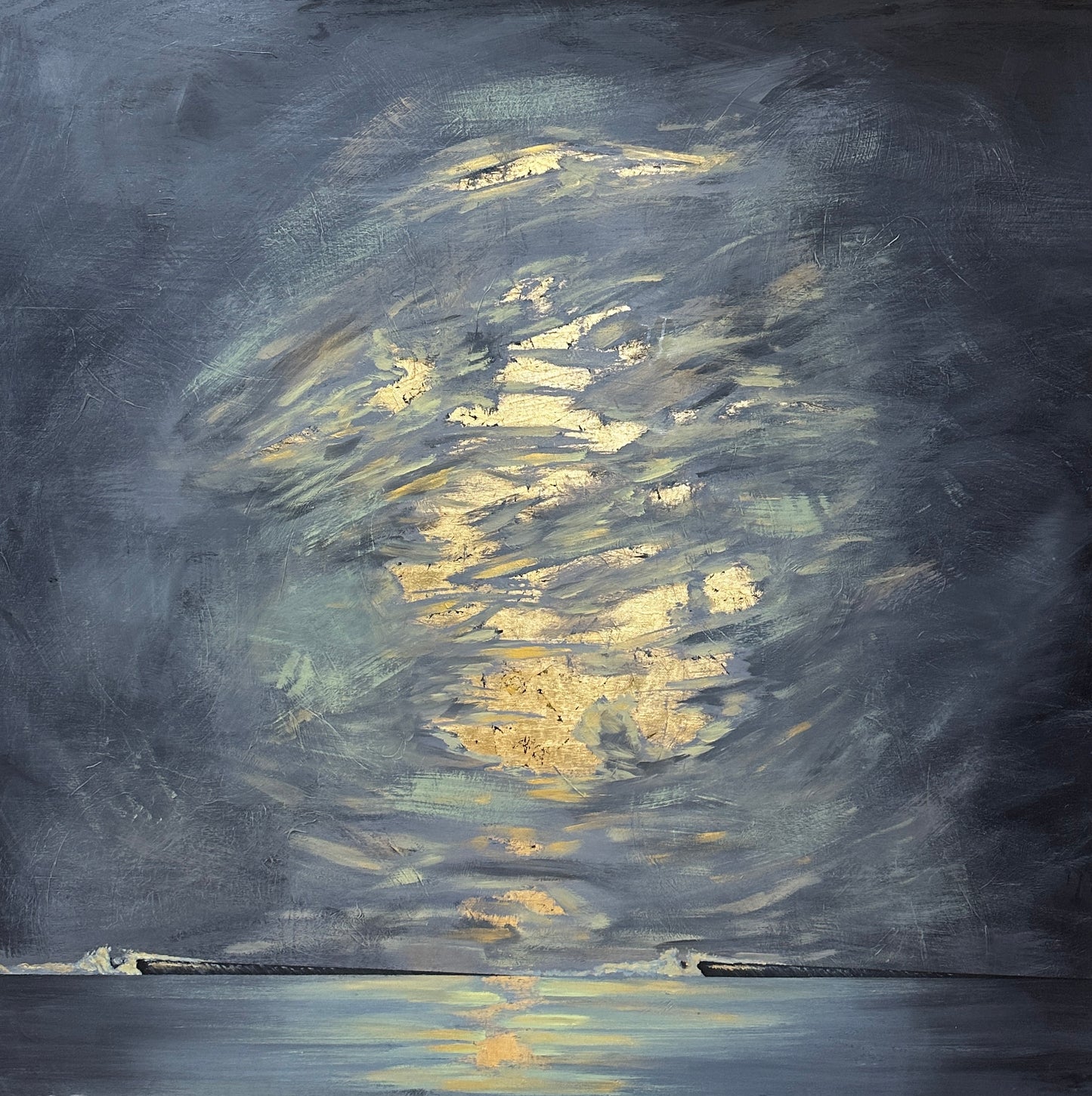 Golden Light - Surf Art