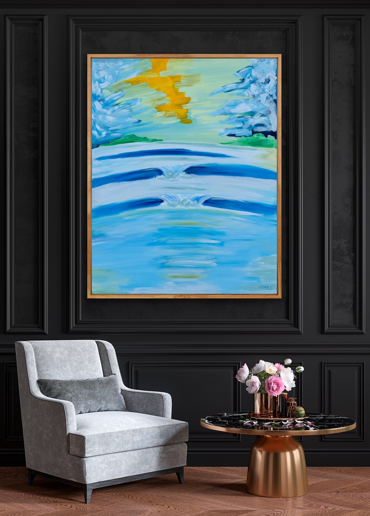 Meet me in the Middle - Surf Art