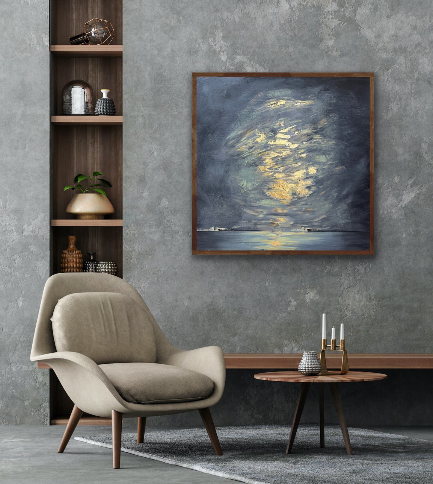 Golden Light - Surf Art