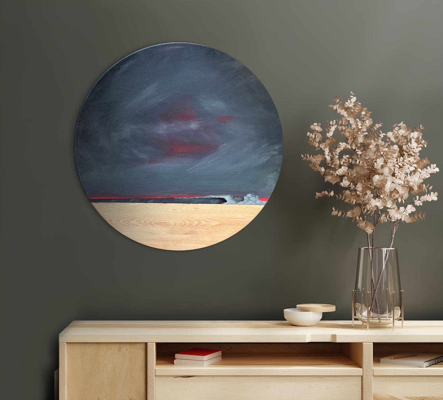 Porthole - Burning Skies - Surf Art