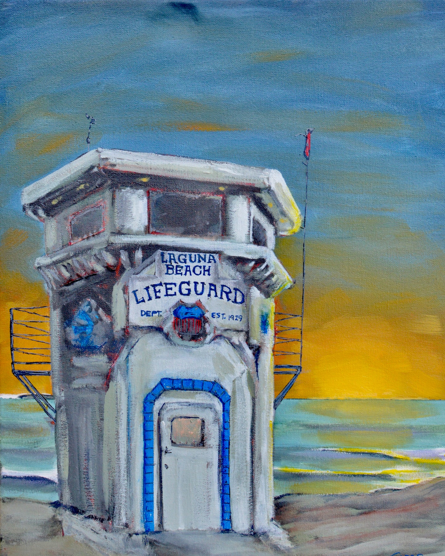 Laguna Beach Lifeguard Tower