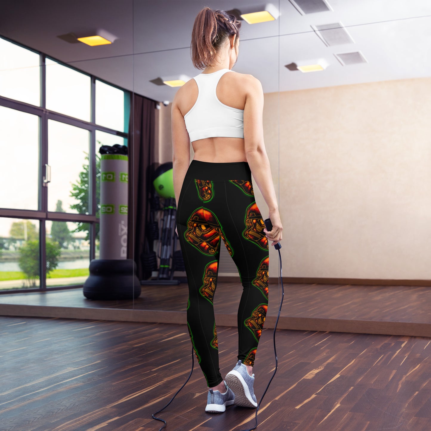 Neon Trooper Yoga Leggings