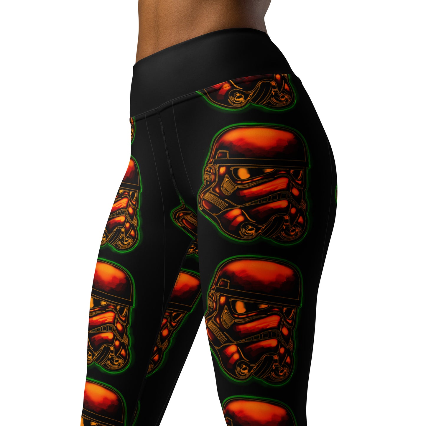 Neon Trooper Yoga Leggings