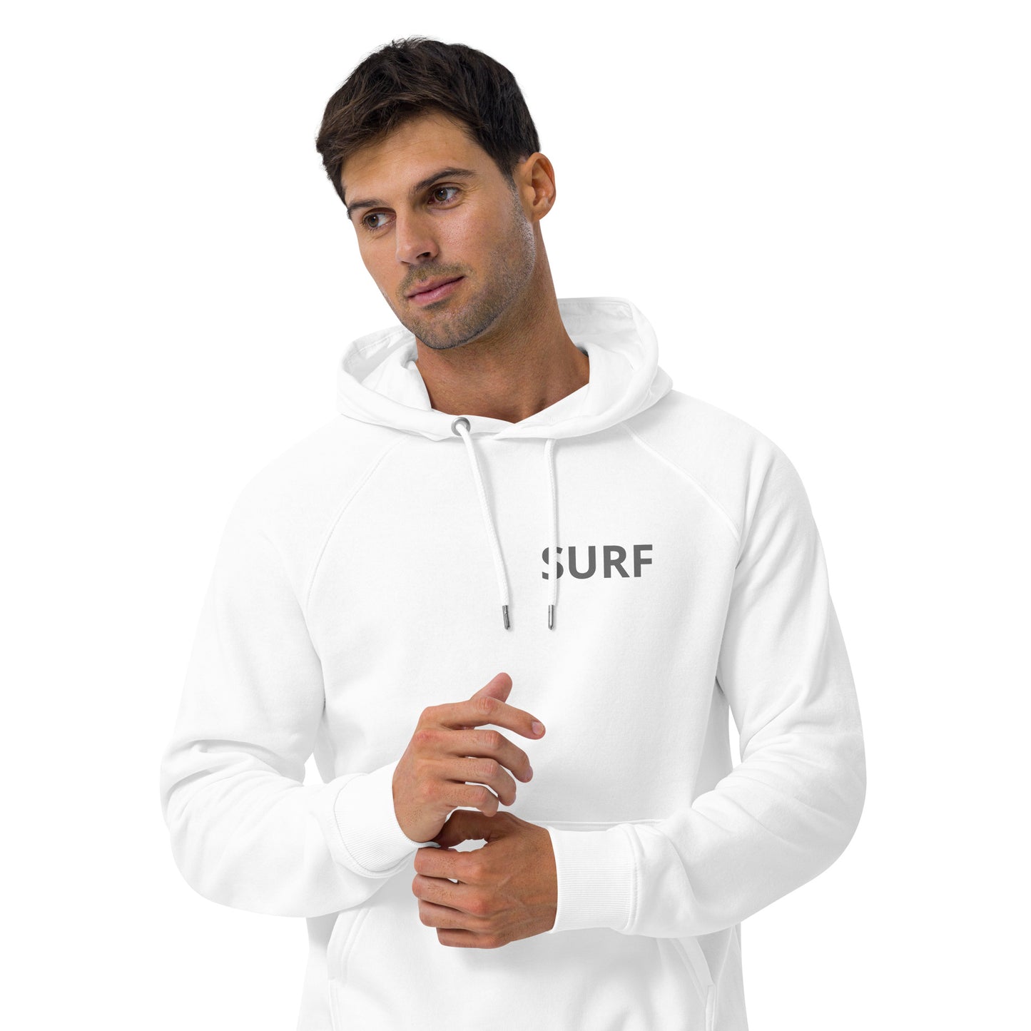 Surf Sano Unisex eco raglan hoodie