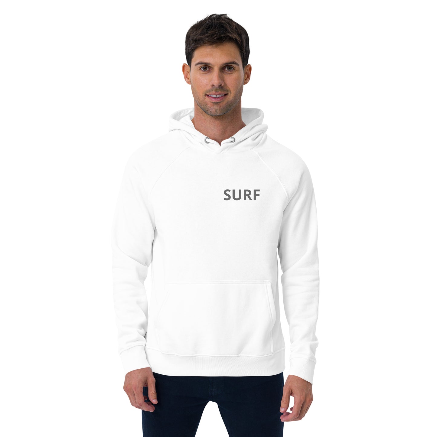 Surf Sano Unisex eco raglan hoodie