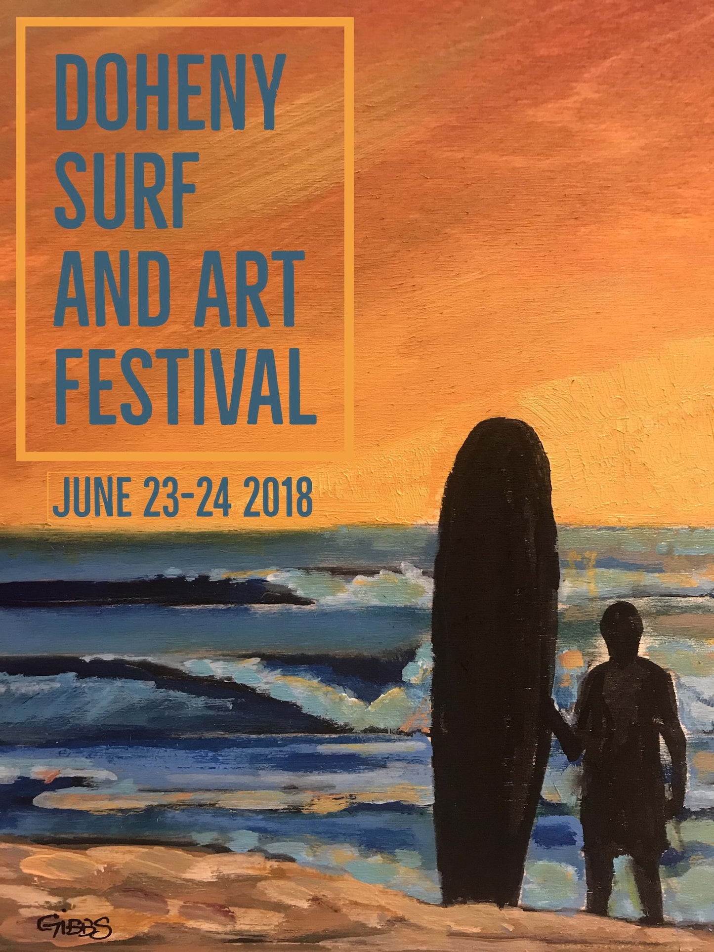 Doheny Surf Fest Poster 2018