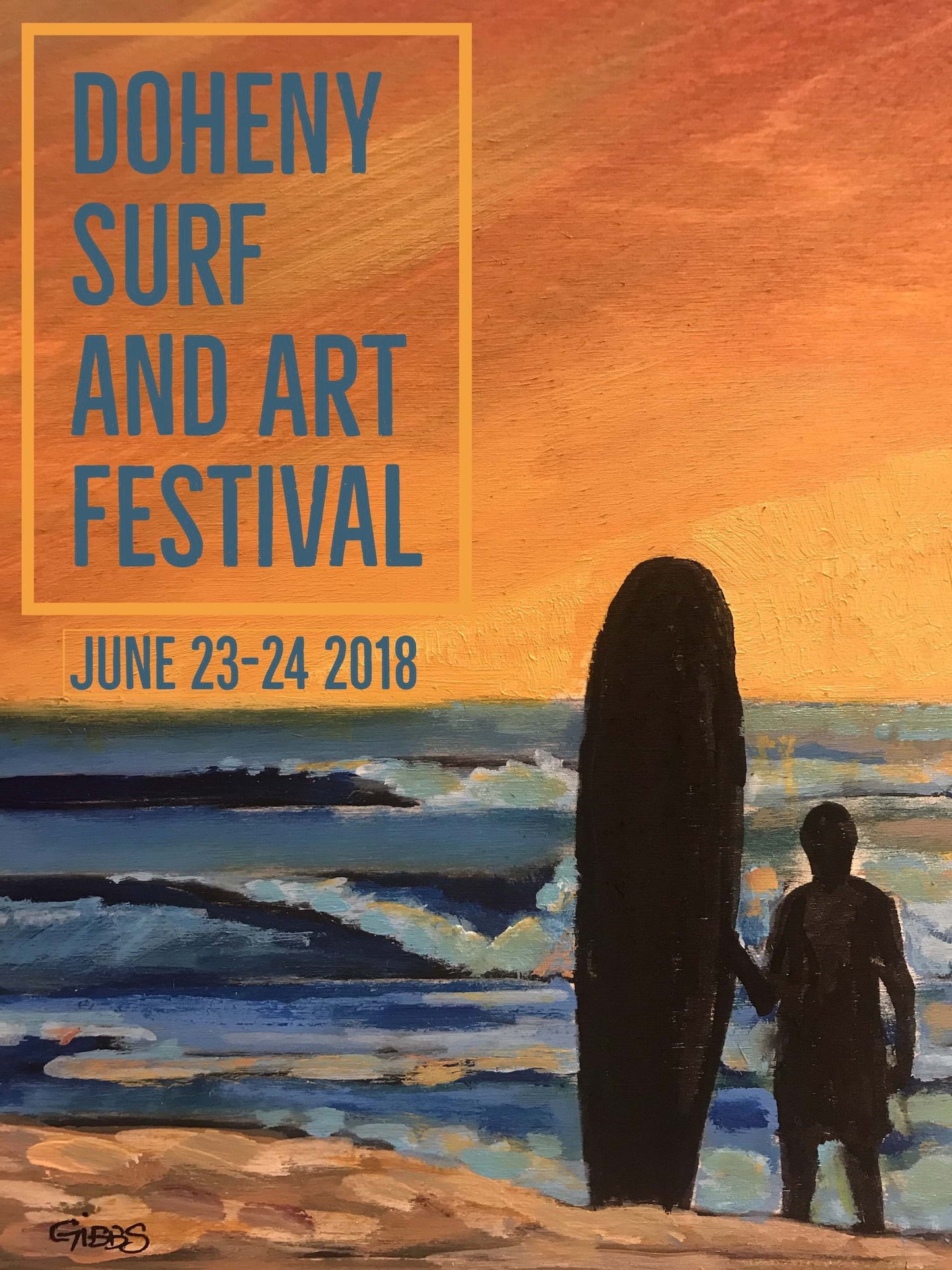 Doheny Surf Fest Poster 2018