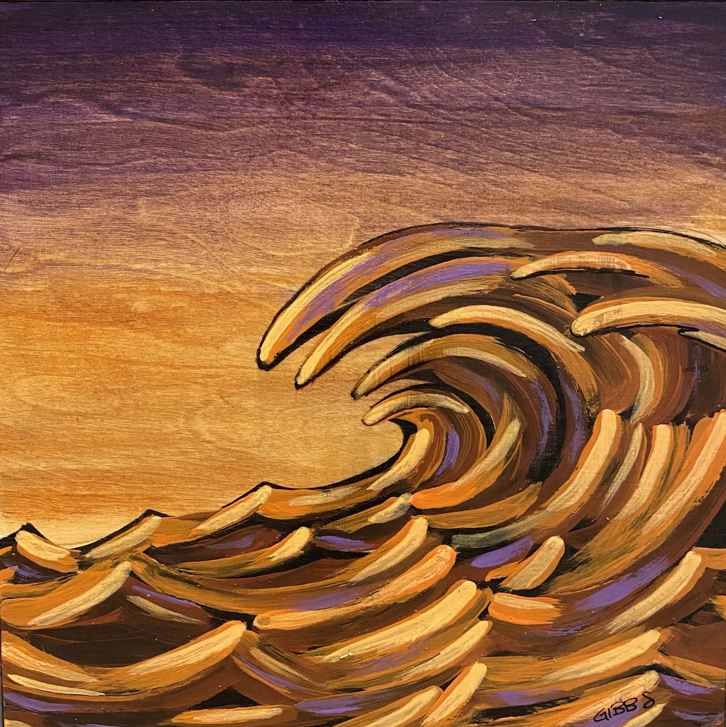 Monochromatic Spooky Seas