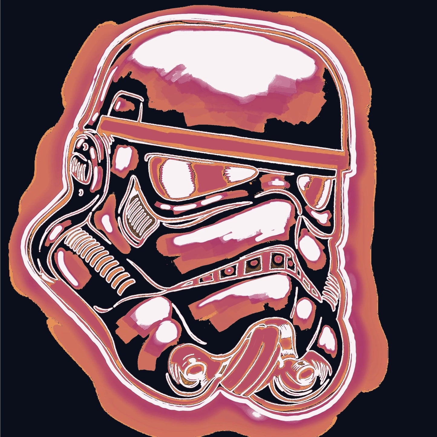 Neon Trooper TK-BLKPCH