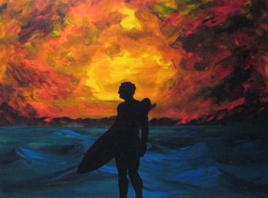 Sunset Surfer