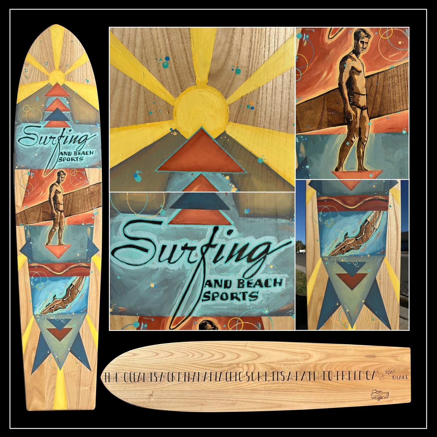 Painted Surfboards