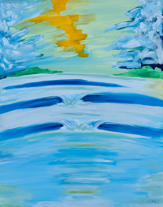 Meet me in the Middle - Surf Art