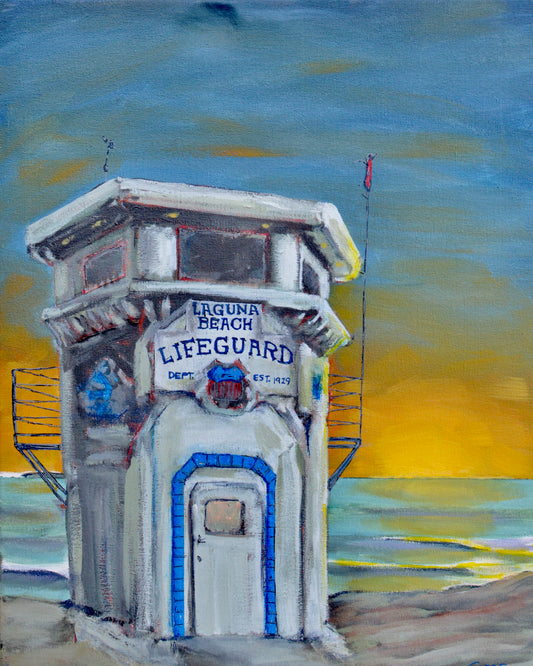 Laguna Beach Lifeguard Tower