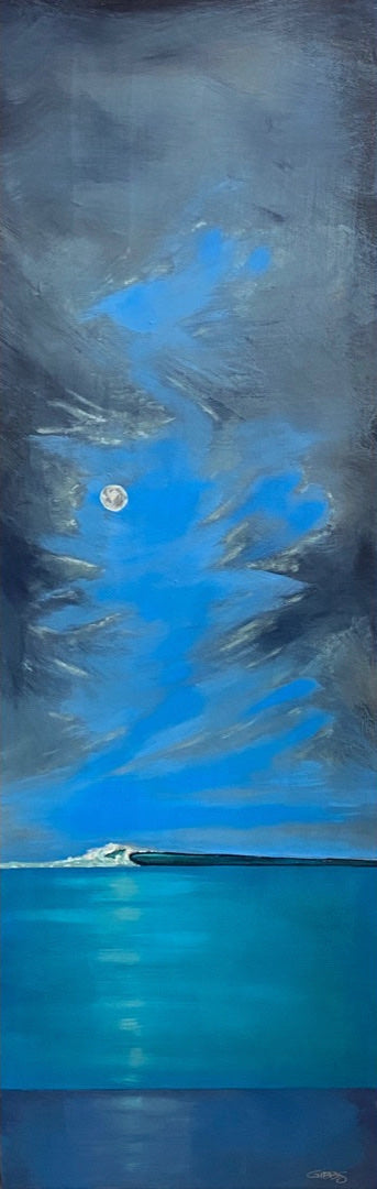 Moonrise - Surf Art