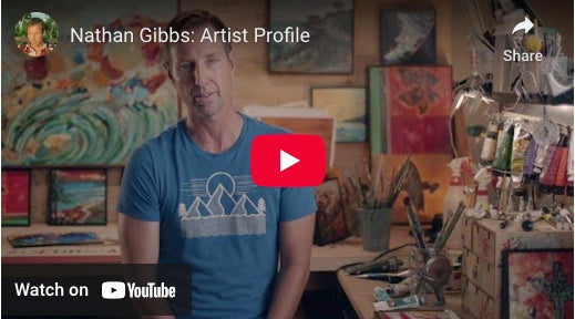 Load video: Nathan Gibbs Artist Interview - Surf Art