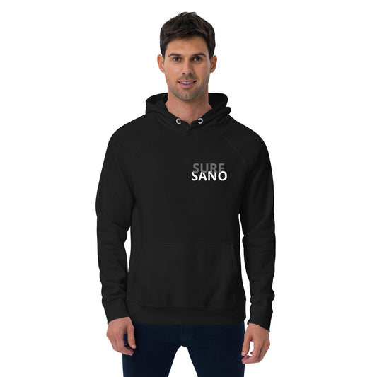 Surf Sano Unisex eco raglan hoodie