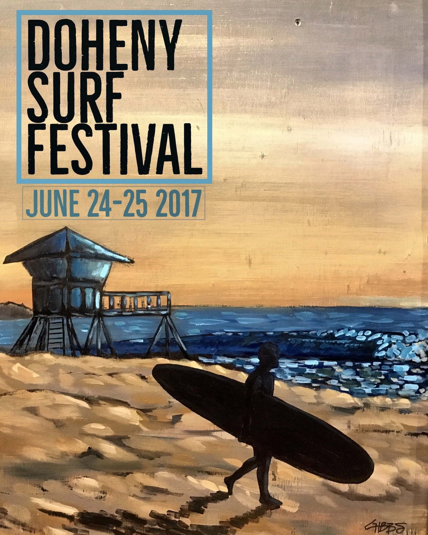 Doheny Surf Festival Poster 2017