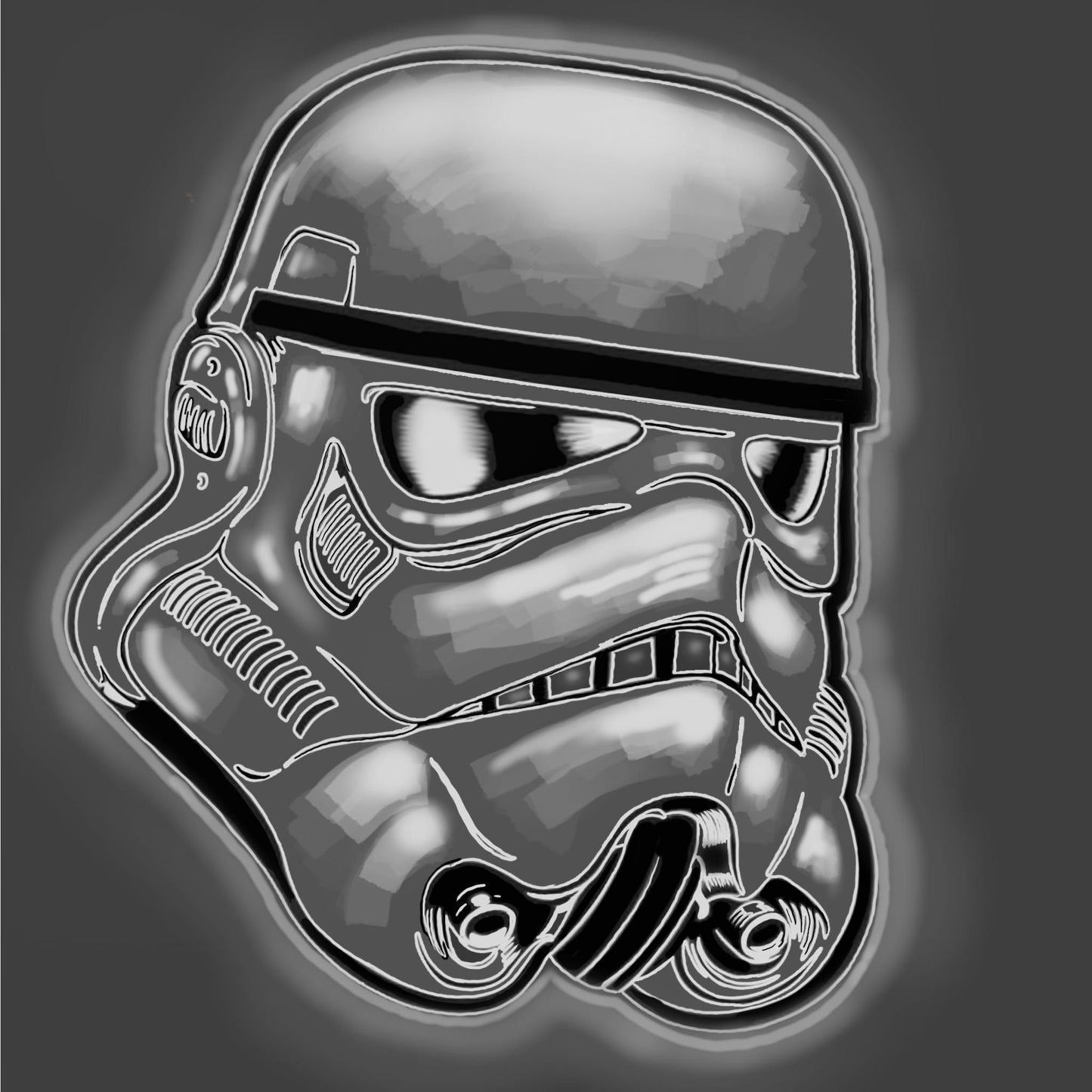 Neon Trooper TK-B&W