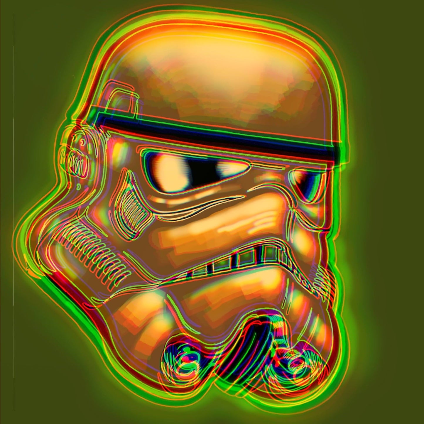 Neon Trooper TK-GRLINES